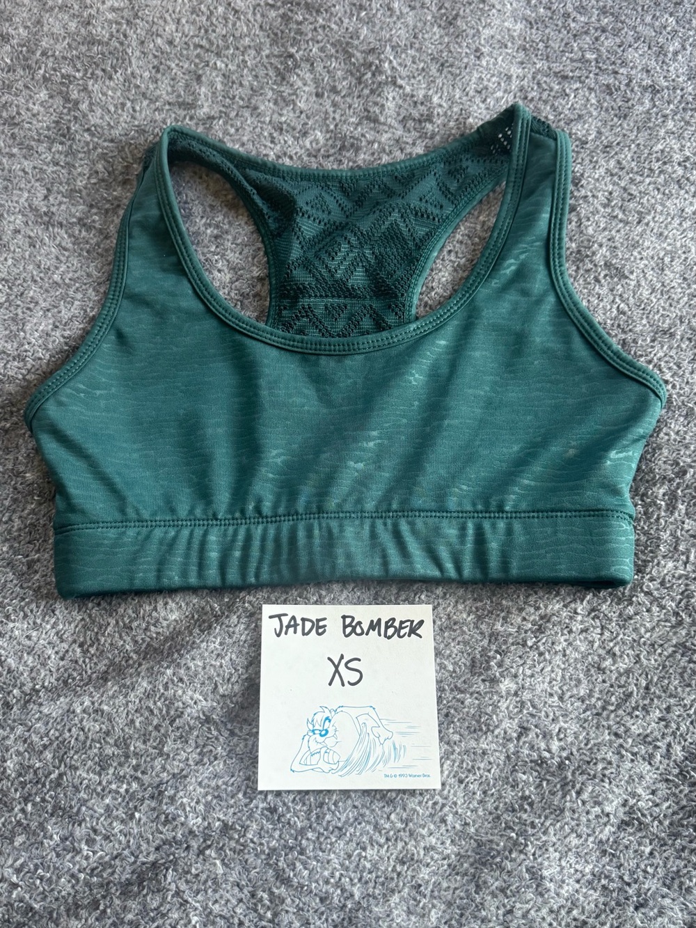 Zyia active jade bomber bra